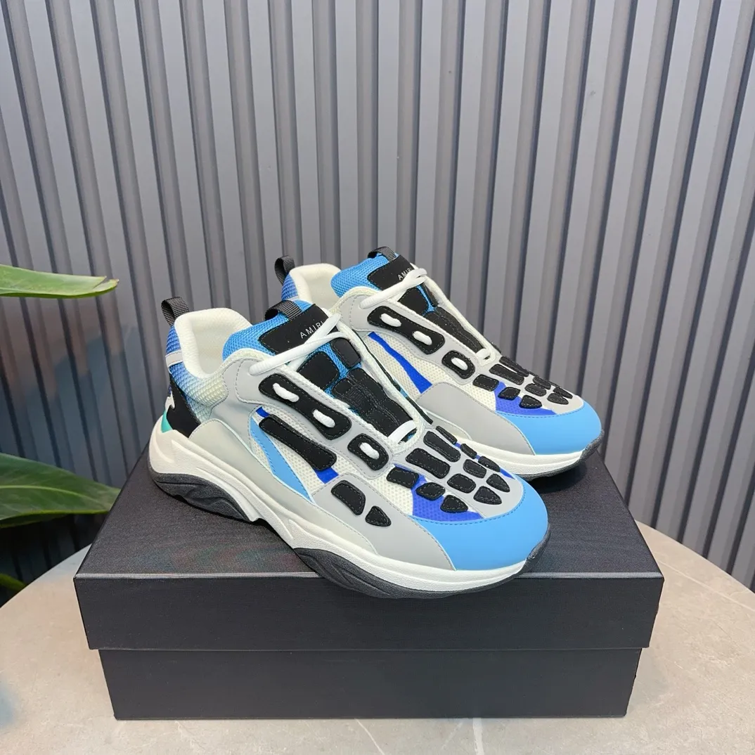 Men's shoes 💰740💰 AMIRI AMIRI fashion brand hot sale 🔥 Available all year round ✅ Official website synchronization Imported fabrics 1⃣️ vs 1⃣️ replica, original factory special original sole, 38-45 (38.45. Non-refundable)